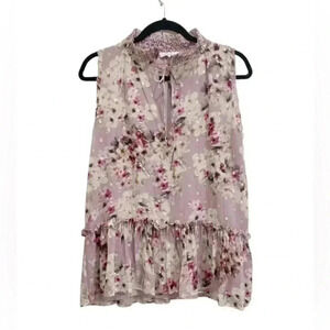 Parker Silk Blend Sleeveless Blouse